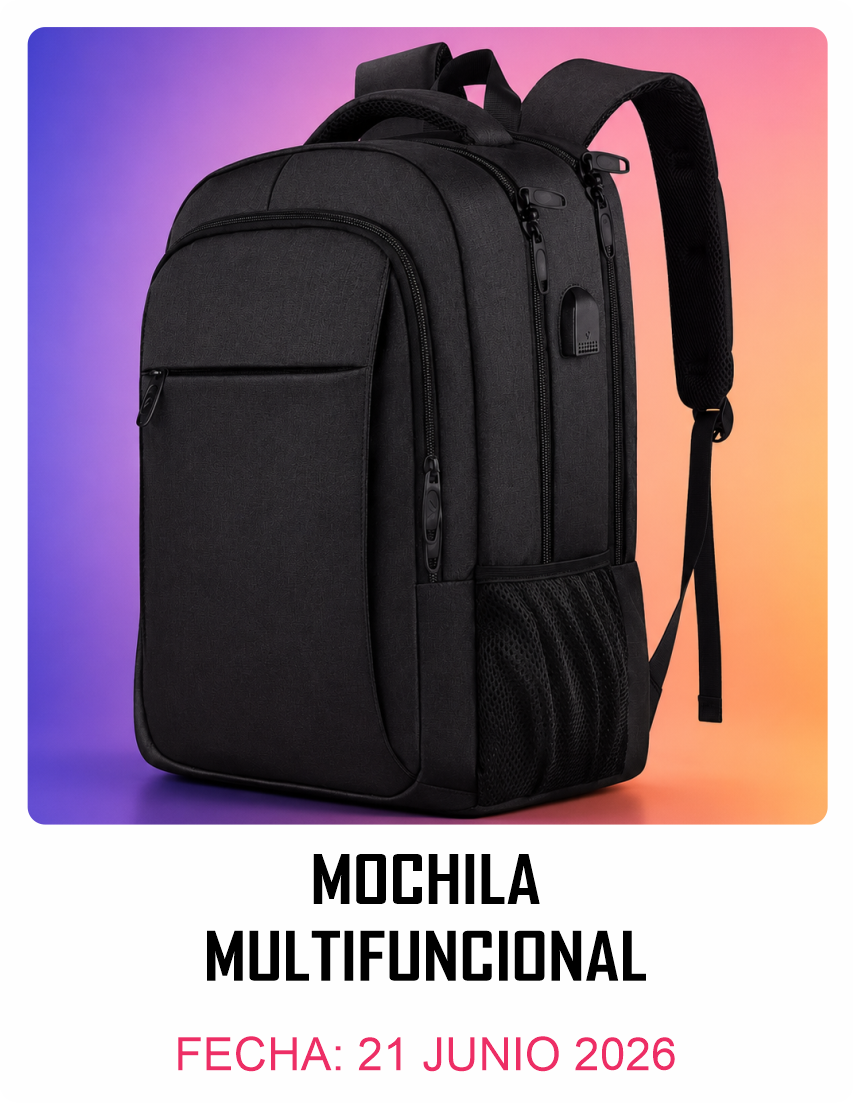 MOCHILA PREMIO